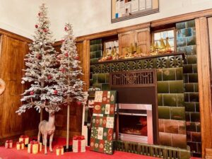 Adventskalender an der Zentrale der Wessel Gruppe in Gelsenkirchen